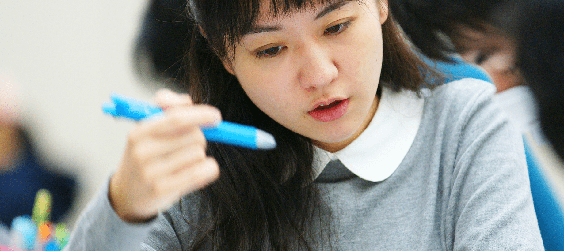 強み1 強い志と学力の醸成 “強い志”が第一志望校合格への“学力”を磨き上げる